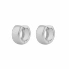 SNÖ OF SWEDEN - Gina Big Ring Earrings Plain Silver thumbnail