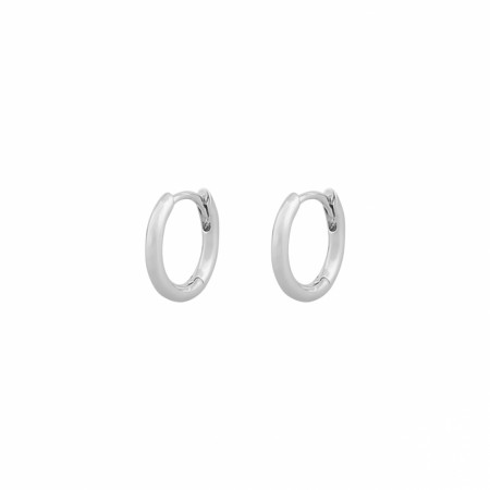 SNÖ OF SWEDEN - Sevilla Small Ring Errings Plain Silver