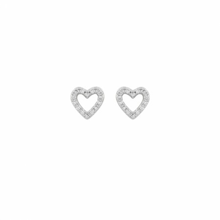 SNÖ OF SWEDEN - Valentina Small Earrings Silver/Clear 