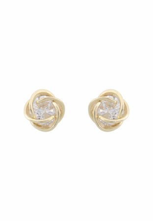 SNÖ OF SWEDEN - Sevilla Earrings Gold/Clear 