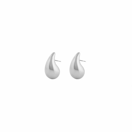 SNÖ OF SWEDEN - Yenni Mini Earrings Plain Silver 