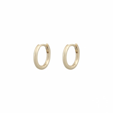 SNÖ OF SWDEN - Sevilla Small Ring Earrings Plain Gold