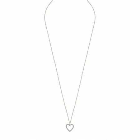SNÖ OF SWEDEN - Valentina Pendant Necklace 42cm Silver/Clear