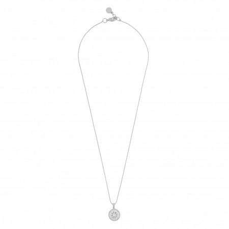SNÖ OF SWEDEN - Lex Pendant Necklace Silver/Clear 